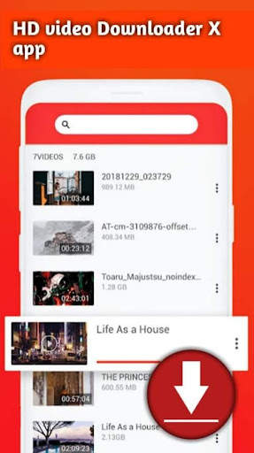 HD Video downloder X app स्क्रीनशॉट 7