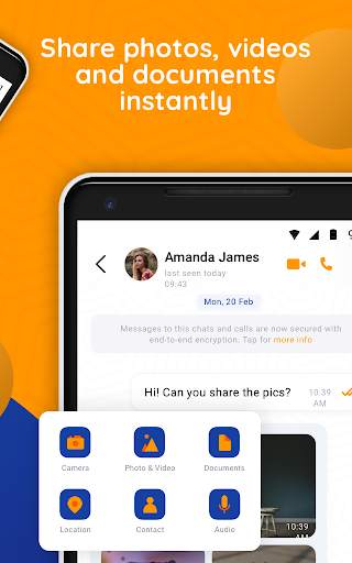 GoChat Messenger: Video Calls screenshot 3