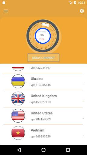 Free VPN and Speed Test 2020 screenshot 1