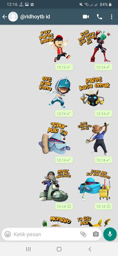 Stiker WA Boboiboy For WAStickerApps screenshot 4