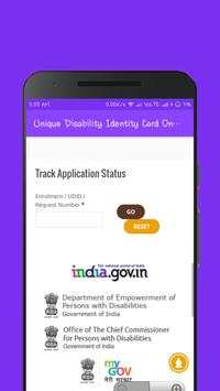 Unique Disability Identity Card Online (UDID) screenshot 4