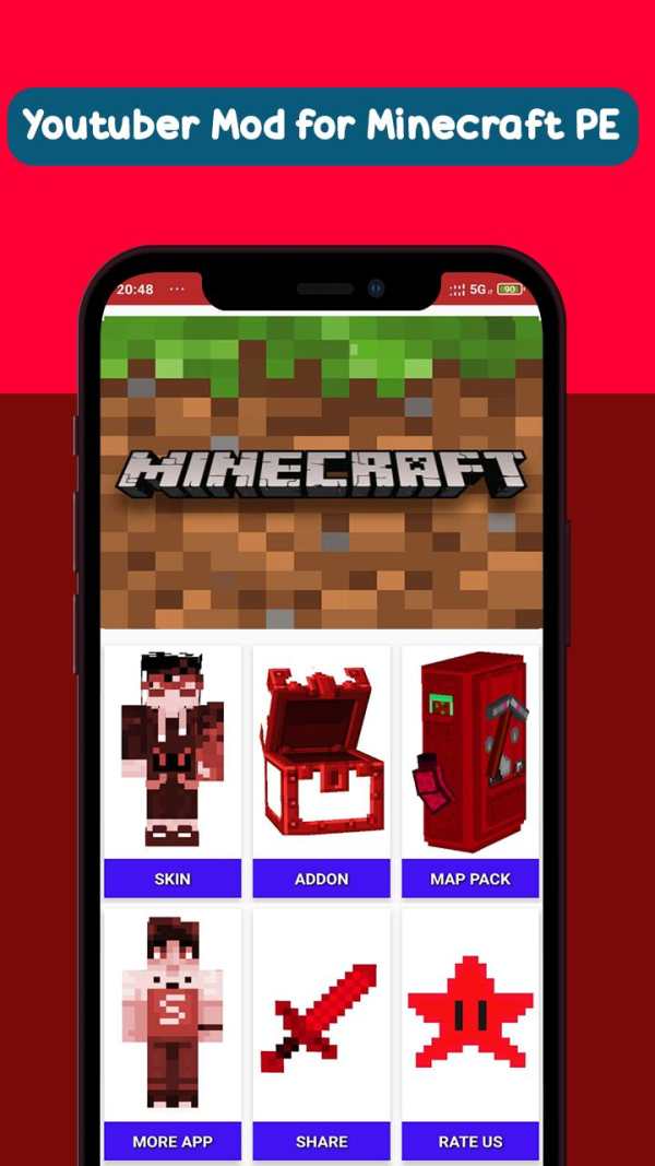 Youtuber Mod for Minecraft PE screenshot 4