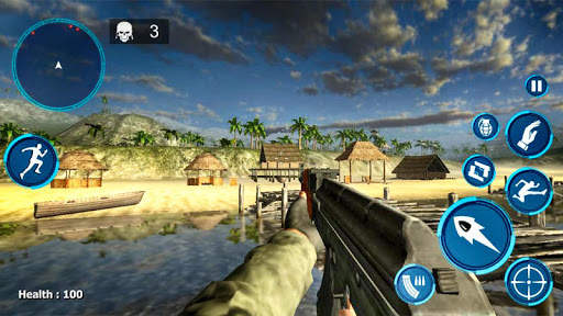Squad Survival Epic Battle Free Fire Battleground screenshot 1