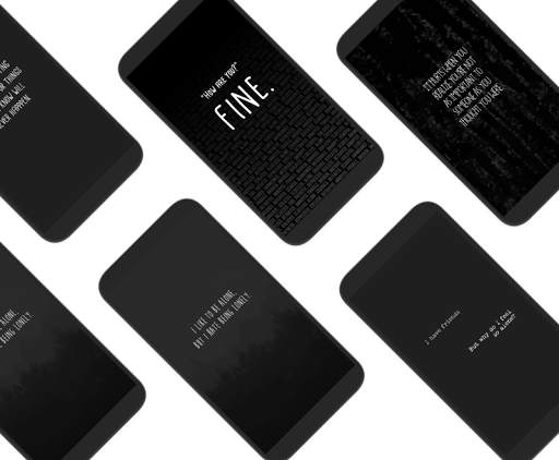 Black Quotes Wallpaper Offline screenshot 3