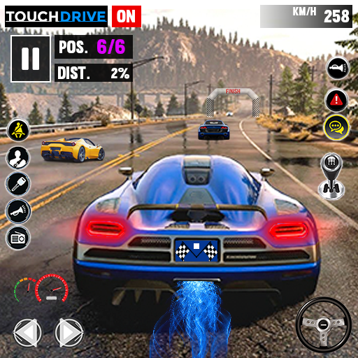 School Car Sim Car Racing Game icon