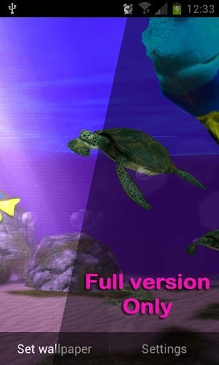 My Seaturtles HD FREE LWP screenshot 5