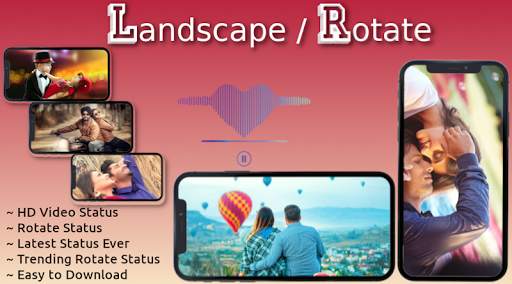Landscape Video Status स्क्रीनशॉट 1
