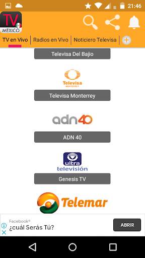 TV Y Radio en Vivo Mexico 2 تصوير الشاشة