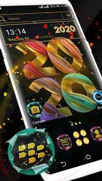 New Year 2020 Launcher Theme screenshot 1