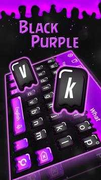 Black Purple Keyboard screenshot 2