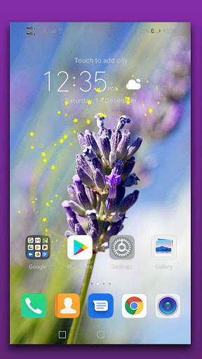 Lavender Live Wallpaper screenshot 1