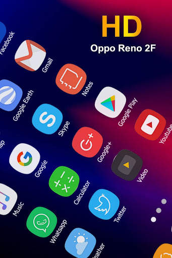 launcher Theme For Oppo Reno 2F screenshot 1