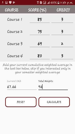 My Grade screenshot 6
