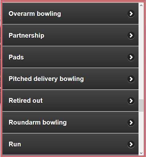 Cricket Language &Terminology screenshot 12
