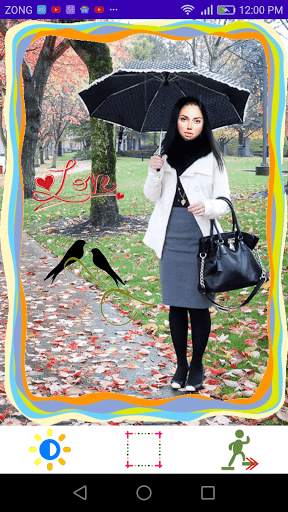 Umbrella Girls Photo Frames 7 تصوير الشاشة