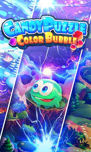 Candy Puzzle: Color Bubble screenshot 1