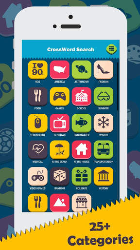 Crossword Search Puzzle - Free screenshot 1
