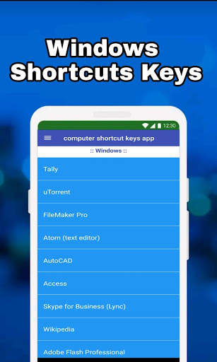 Computer Shortcut Keys App screenshot 2