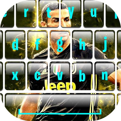 Cristiano Ronaldo Juve Keyboard Theme 1.1