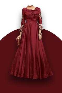 Women Anarkali Suit Photo Editor screenshot 2