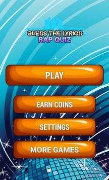 Guess The Lyrics Rap Quiz screenshot 1