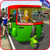 tuk tuk real auto rickshaw simulator drive icon