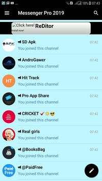 Messenger Pro 2019 screenshot 2