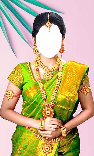 Women Bridal Saree Montage screenshot 7