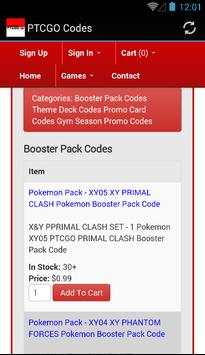 PTCGO Pokemon TCG Online CODES screenshot 2
