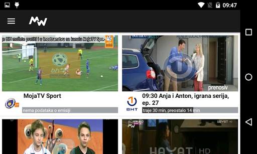 Moja webTV screenshot 3
