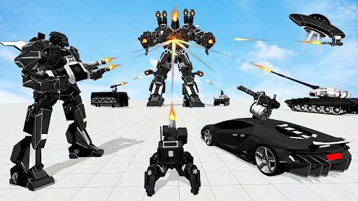 Incredible Robot Game Car Game screenshot 8