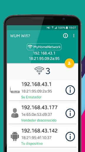 ¿Quién usa mi Wifi  📱 Herramienta de red screenshot 2