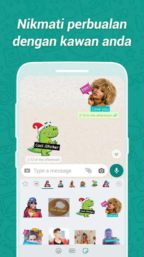 Membuat Pelekat untuk WhatsApp screenshot 1