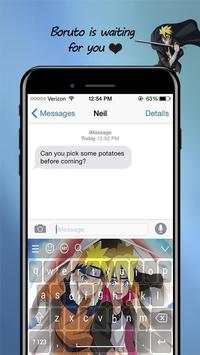 Boruto Keyboard скриншот 5