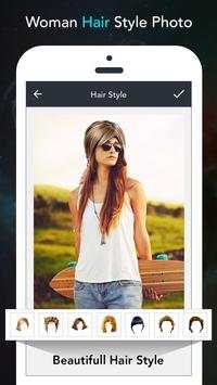 Woman HairStyle PhotoEditor screenshot 3