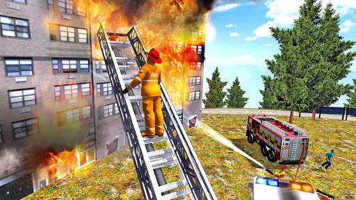 Fire Truck Driving Game 2019 screenshot 3