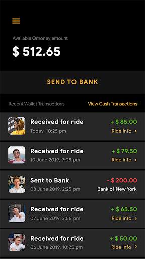 Qcabs Driver - Template screenshot 8