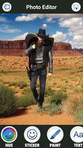 Cowboy Photo Montage screenshot 3