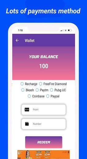 Nano Cash - Free Diamond,Recharge & Earn Money screenshot 3