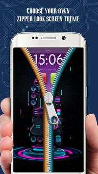 Zip Lock Screen : Neon Bright screenshot 1