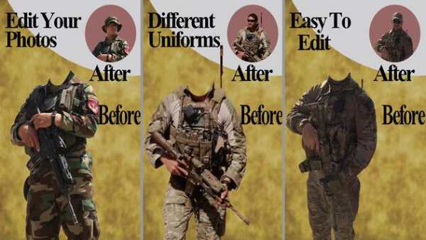 Afghan Army Suit Photo Editor - Commando Uniform screenshot 5