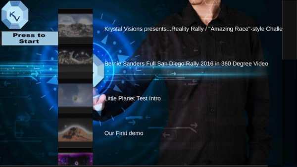 Krystal Visions Youtube VR App screenshot 2