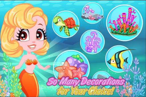 Mermaid World Decoration- Game Free For Girls screenshot 6