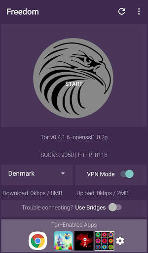 Freedom - Ultimate Free Tor VPN Proxy Server screenshot 2