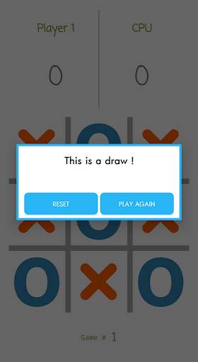 Tic Tac Toe Casual Game : 2 Player & CPU Mode screenshot 6