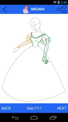 How To Draw Princess screenshot 7