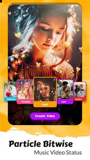 Particle.bit - Music bit video maker screenshot 1