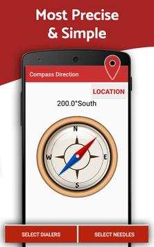 GPS Compass Navigator, Compass sensor & Locations 1 تصوير الشاشة
