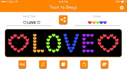 😁 Emoji Letter Converter 😍 screenshot 1