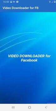 Save Videos For FB - Facebook Video Downloader screenshot 1
